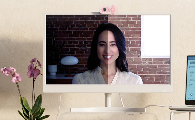 Webcam Logitech BRIO 100 Blanc Maroc