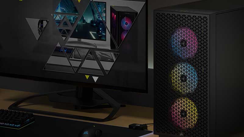 Boitier Corsair 3000D RGB AIRFLOW Maroc