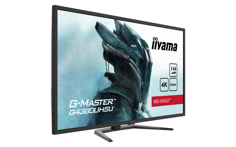 Moniteur iiyama 43" LED G4380UHSU-B1 Maroc - 144Hz 4K 0.4ms