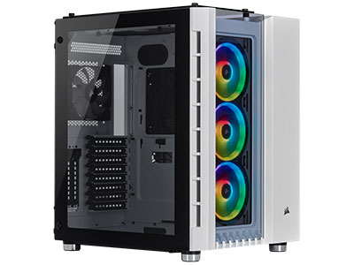 Bo&icirc;tier Corsair Crystal 680X RGB Blanc
