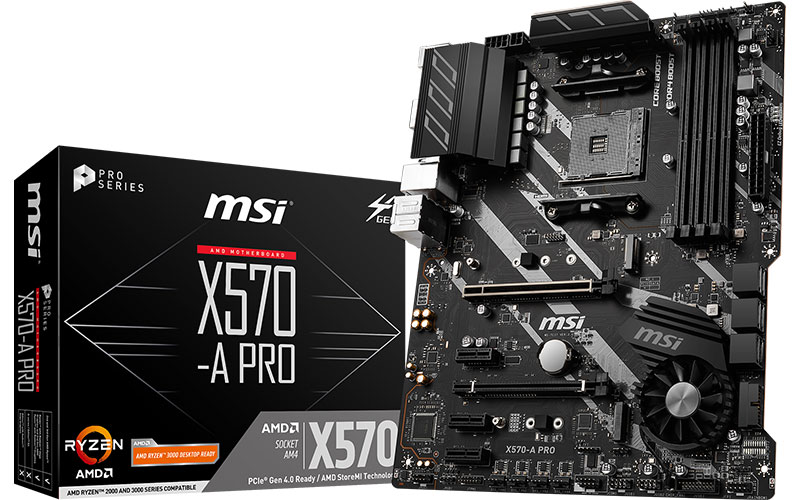 Carte m&egrave;re MSI X570-A PRO