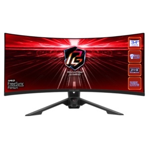 ASRock PHANTOM GAMING PG34WQ15R3A 34" CURVED 165Hz