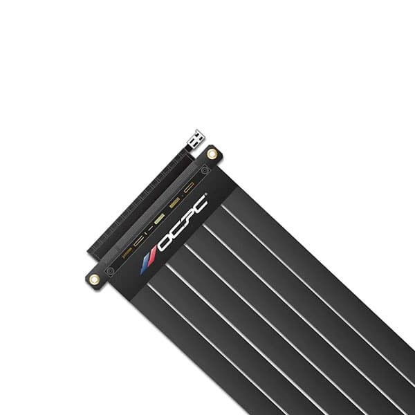 OCPC GAMING USA XTENDER PCI-E 3.0 16X VGA ADAPTER 250MM Black