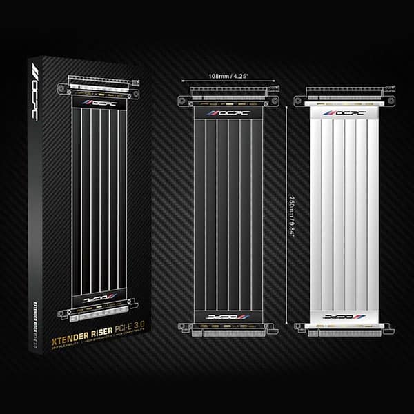 OCPC XTENDER PCI-E 3.0 16X VGA ADAPTER BLACK