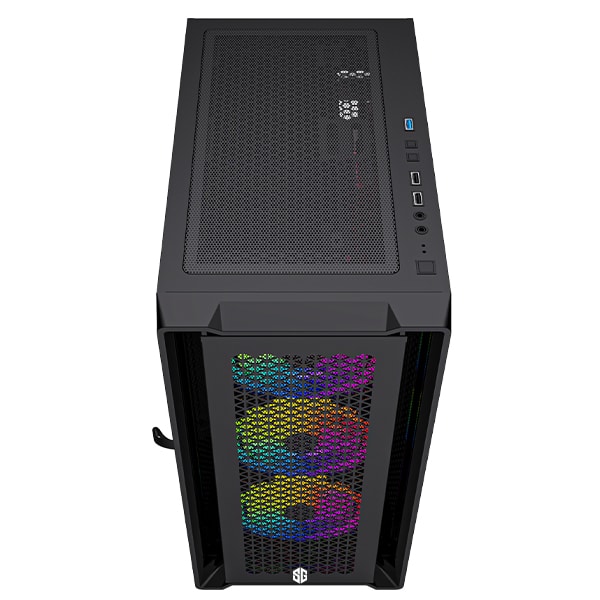 SG AIRFACE 4 FAN ARGB NOIR