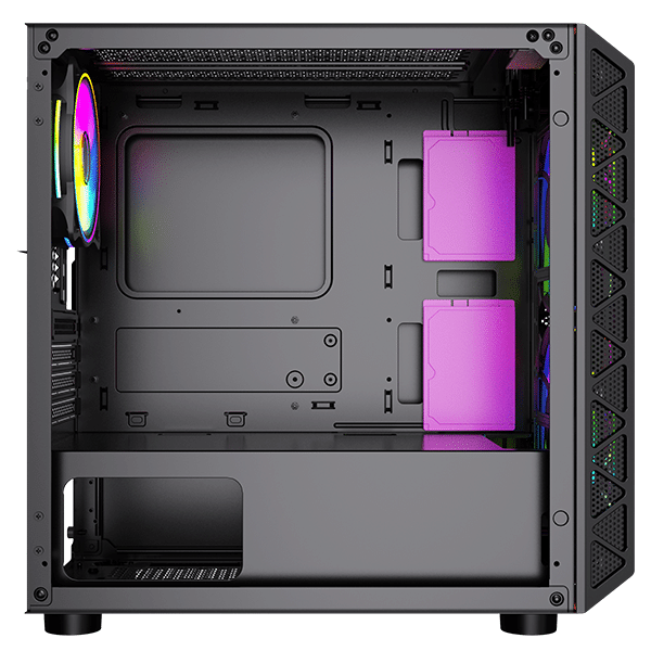 SG DUOMESH 3 FAN ARGB NOIR