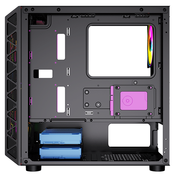 SG DUOMESH 3 FAN ARGB NOIR