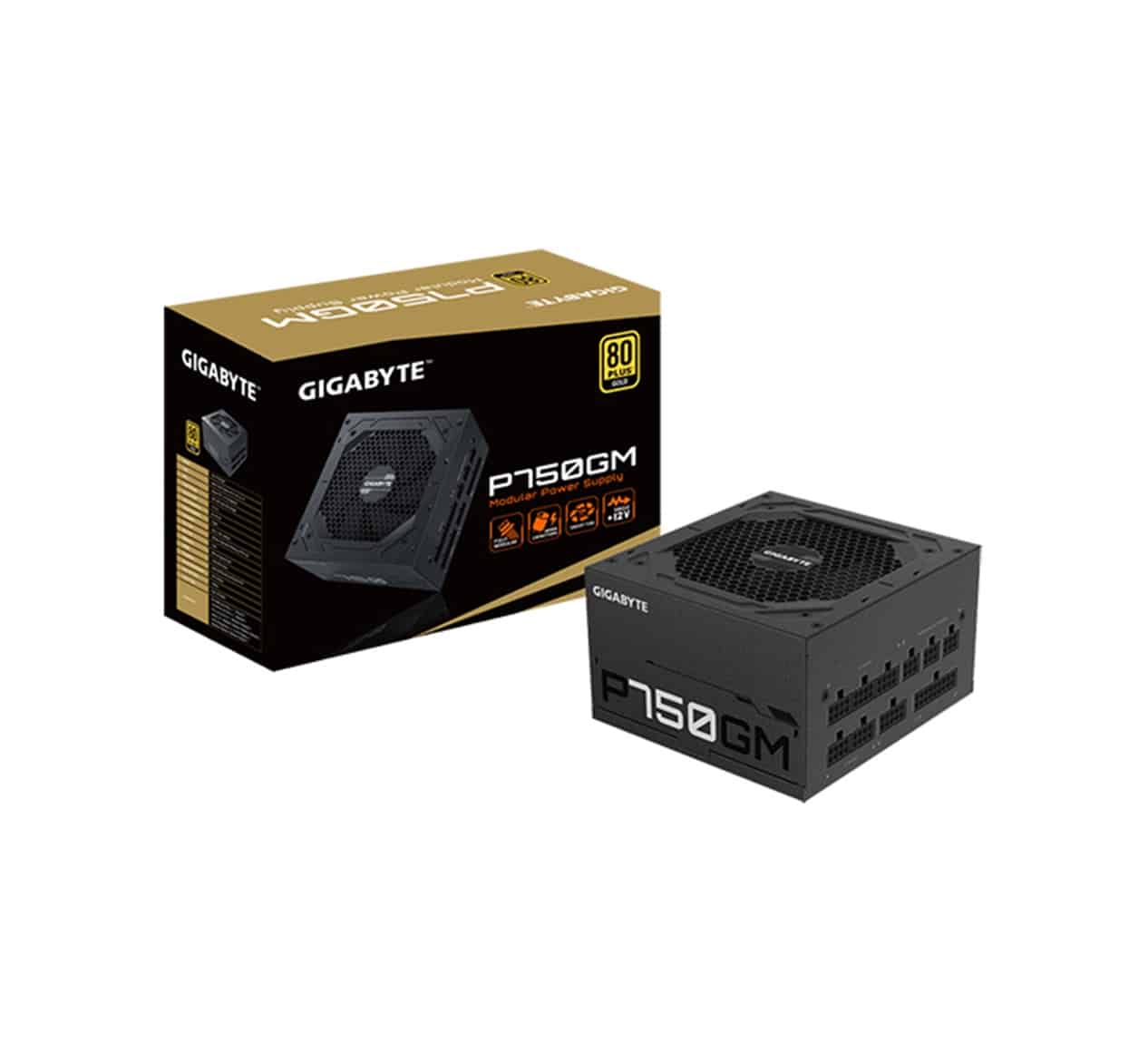 Gigabyte P750GM 750 PSU GOLD Full Modulaire