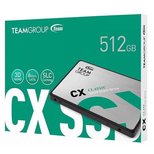 TeamGroup CX2 512GB 2.5 SATA III Maroc