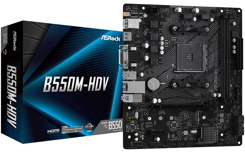 ASRock B550M-HDV Maroc