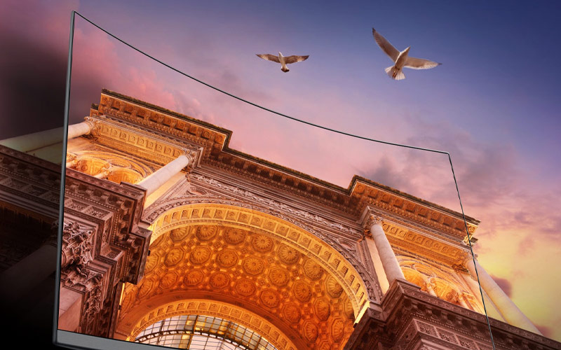 Moniteur Incurv&eacute; Samsung LU32R590CWRXEN 4K Maroc