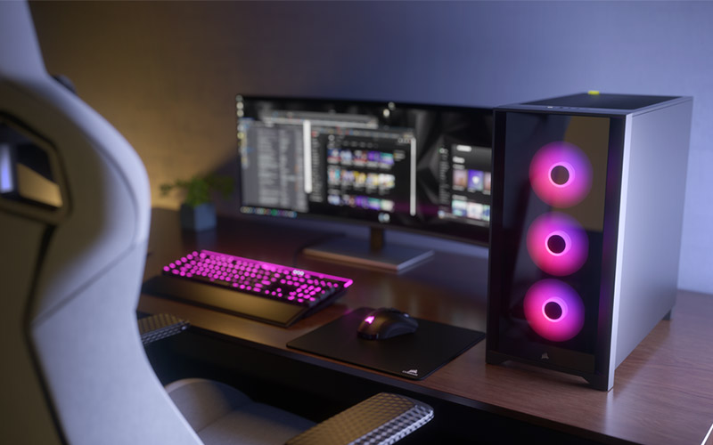 Boitier Gamer Corsair iCUE 4000X RGB Maroc