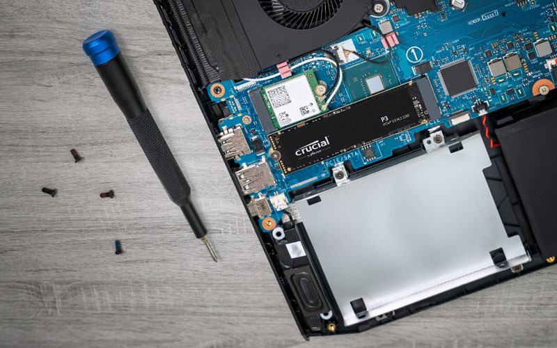 Disque dur 3D M.2 PCIe NVMe SSD Crucial P3 4To