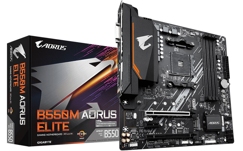 Carte M&egrave;re Gigabyte B550M AORUS ELITE