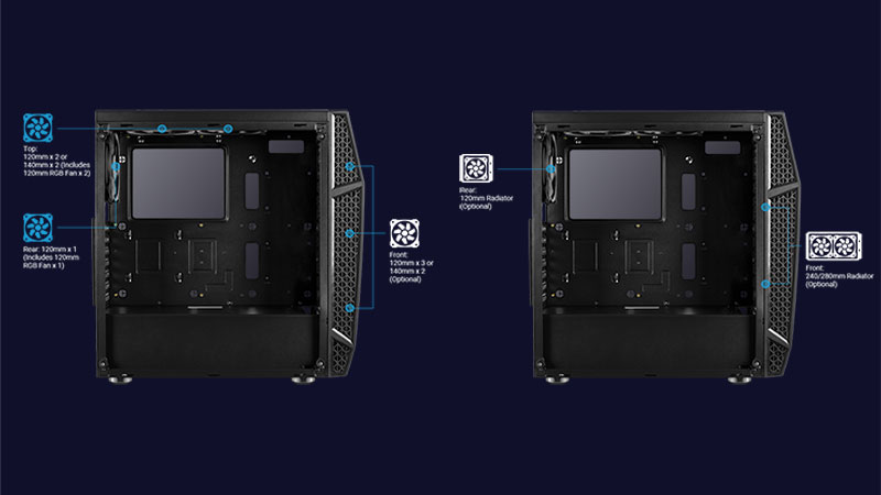 boîtier Klaw d’Aerocool