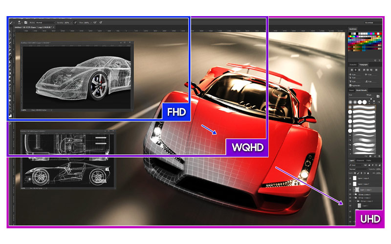 Moniteur Samsung 4K 32" LED LU32J590UQPXEN