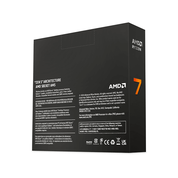 AMD Ryzen 7 9700X (3.8 GHz / 5.5 GHz) WOF