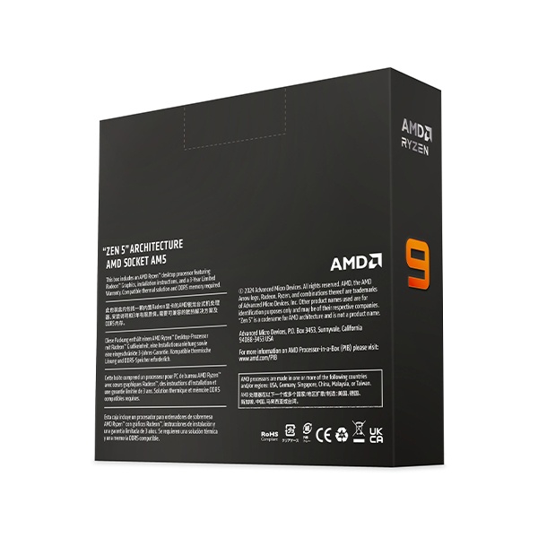 AMD Ryzen 9 9900X (4.4 GHz / 5.6 GHz) WOF