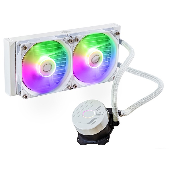 Cooler Master MasterLiquid 240L Core ARGB Blanc