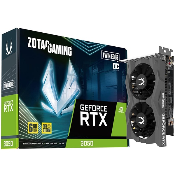 ZOTAC GAMING GeForce RTX 3050 6GB Twin Edge OC GDDR6