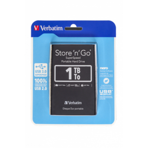 HDD Externe Verbatim 1To USB 3.0 Maroc