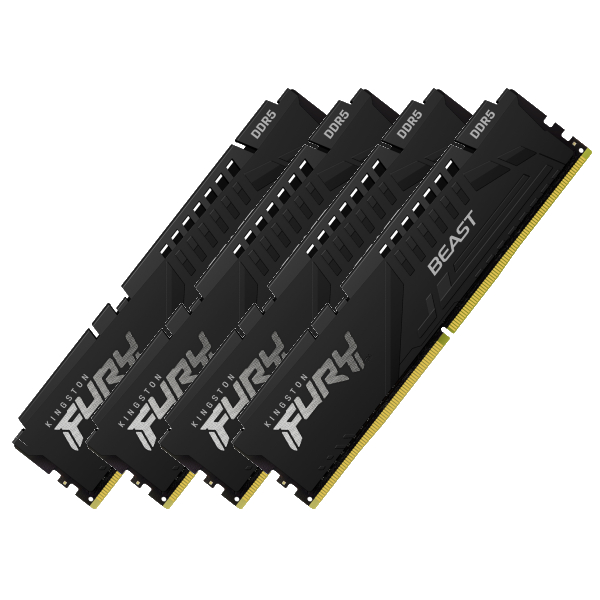 Kingston FURY Beast 128Go ( 4 x 32Go ) DDR5 5200MHz CL40