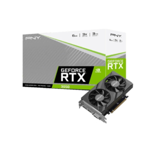 PNY GeForce RTX 3050 6GB Verto Dual Fan Setup Game Maroc