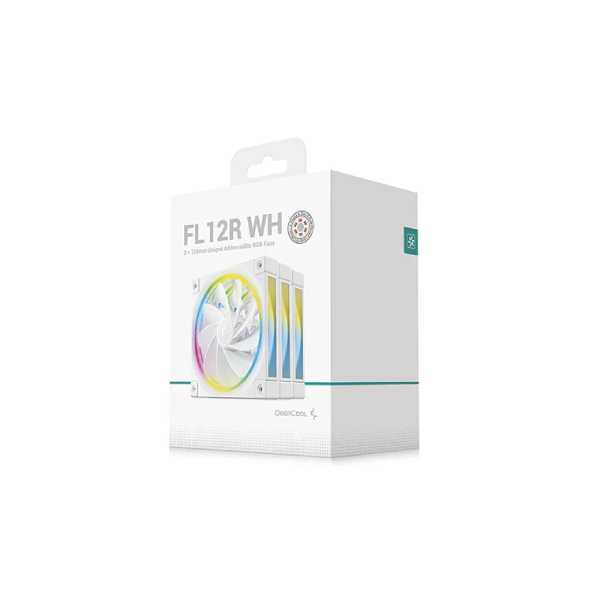 DeepCool FL12R 120mm Triple Pack Blanc
