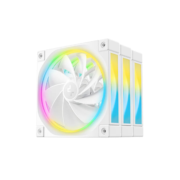 DeepCool FL12R 120mm Triple Pack Blanc