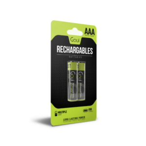Piles Goui Rechargeable AAA Battery 2Pcs Maroc