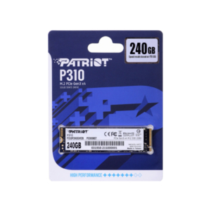 NVME PATRIOT P310 240GB GEN3 Maroc