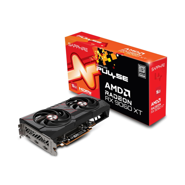 Sapphire Pulse AMD Radeon RX 9060 XT OC 16GB ( Noir )