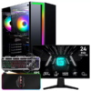 SETUP GAMER R5 5600GT/8Go/256Go + G242L E14 + HPG100